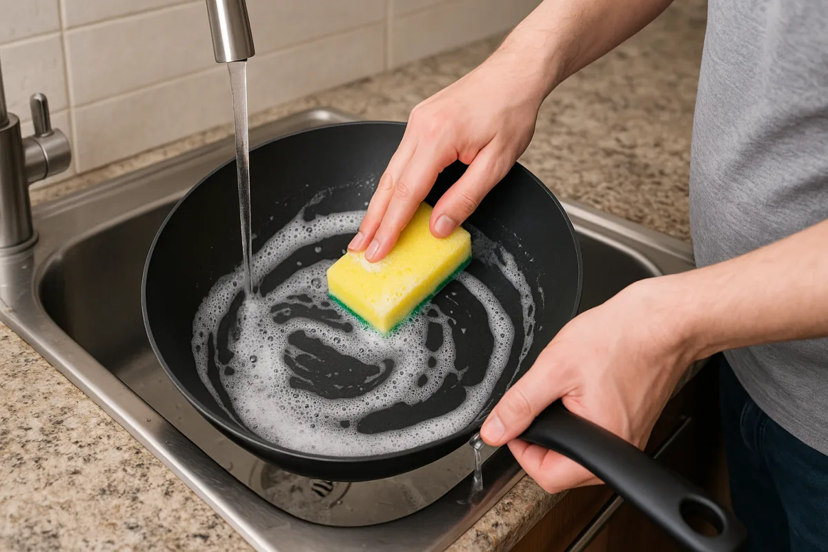 Devo lavare il wok con il detersivo? Come evitare di rovinare la superficie antiaderente