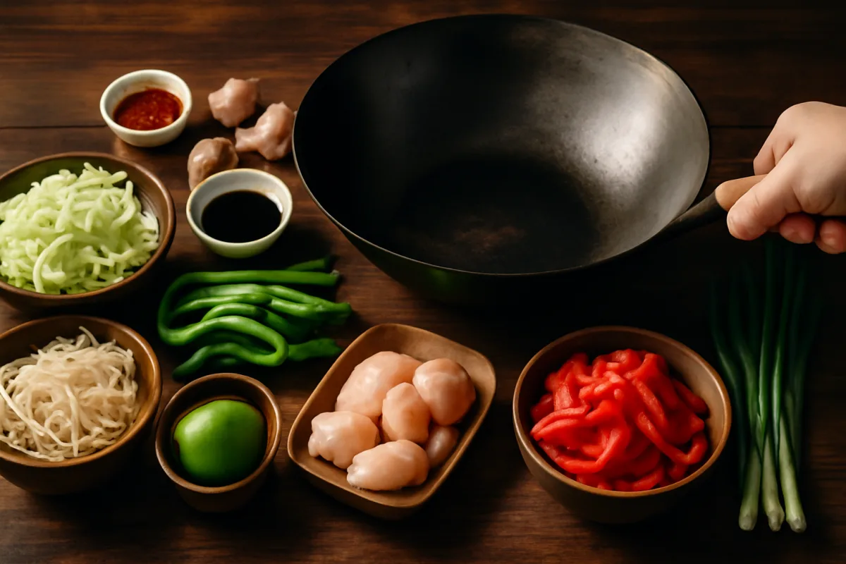 Ingredienti freschi per wok: come sceglierli per piatti asiatici dal sapore intenso