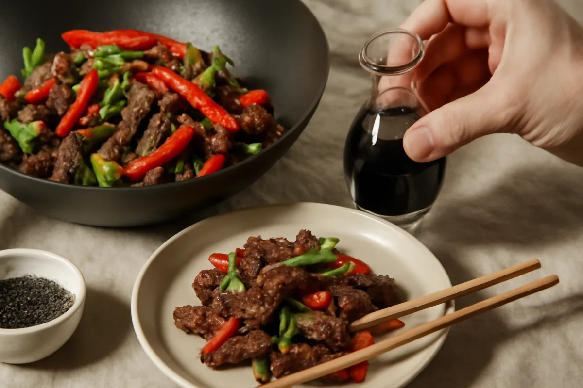 Qual è la salsa ideale per il wok di manzo? Il condimento che trasforma ogni boccone