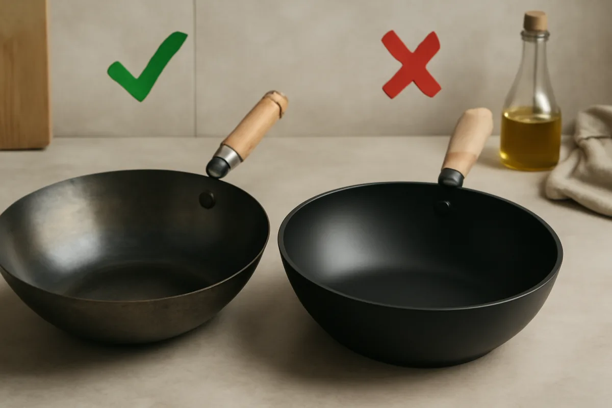 Wok in carbon steel o antiaderente: quale scegliere per iniziare? I pro e contro rivelati