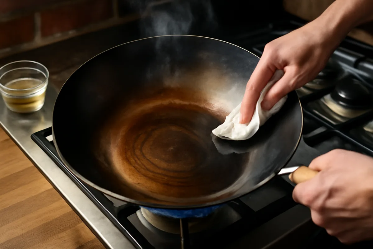 Il wok va stagionato prima dell’uso: perché e come farlo per risultati ottimali