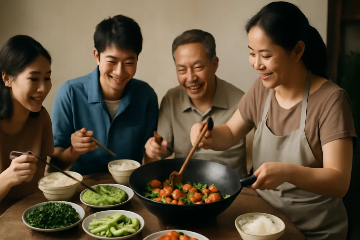 Il wok come strumento sociale in Asia: perché rappresenta convivialità e unione attorno al cibo