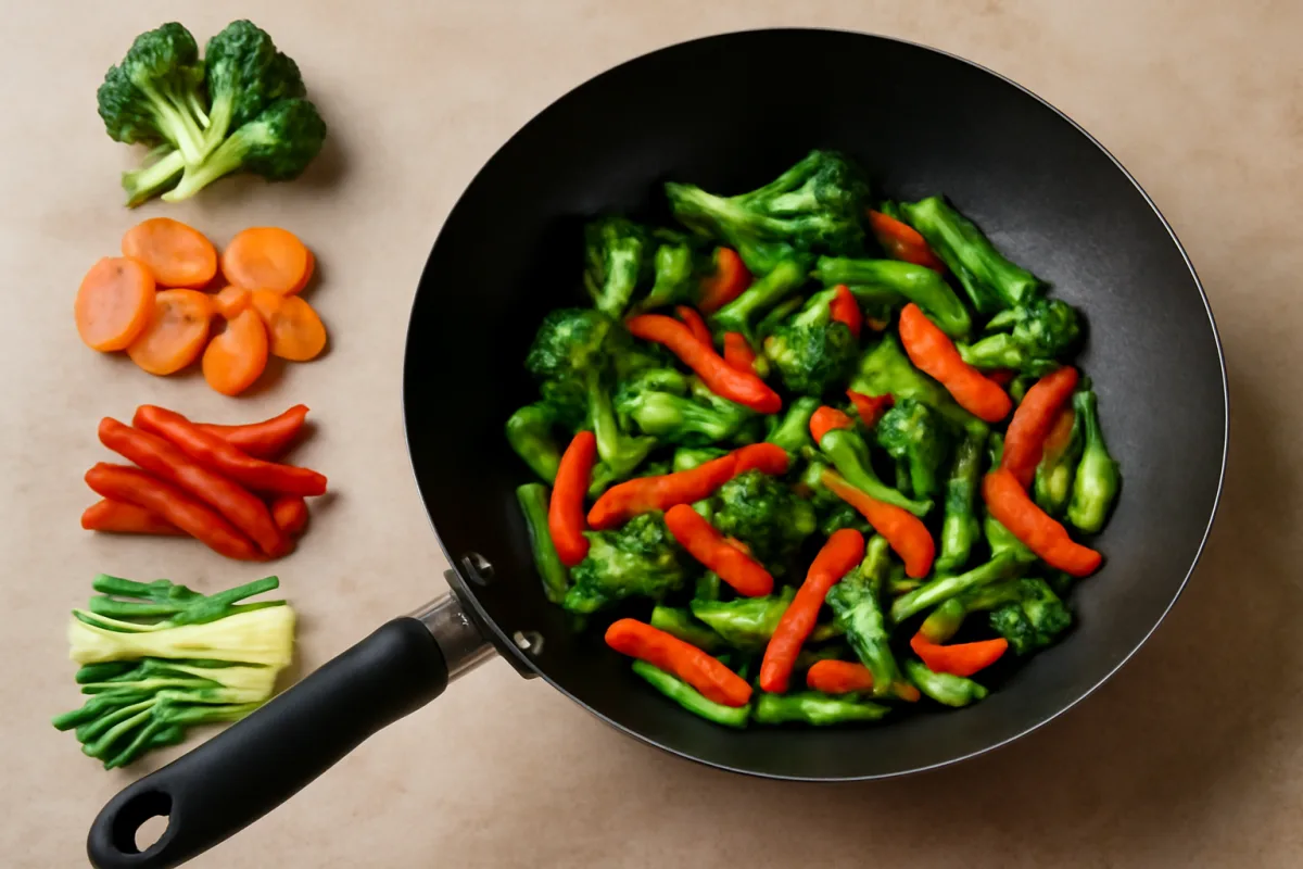 Verdure saltate nel wok: quali sono i tempi di cottura per ogni ingrediente?