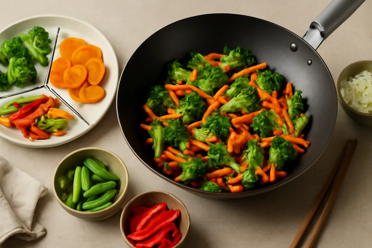 Wok vegetariano: abbinare le verdure per un gusto bilanciato Il trucco delle proporzioni giuste